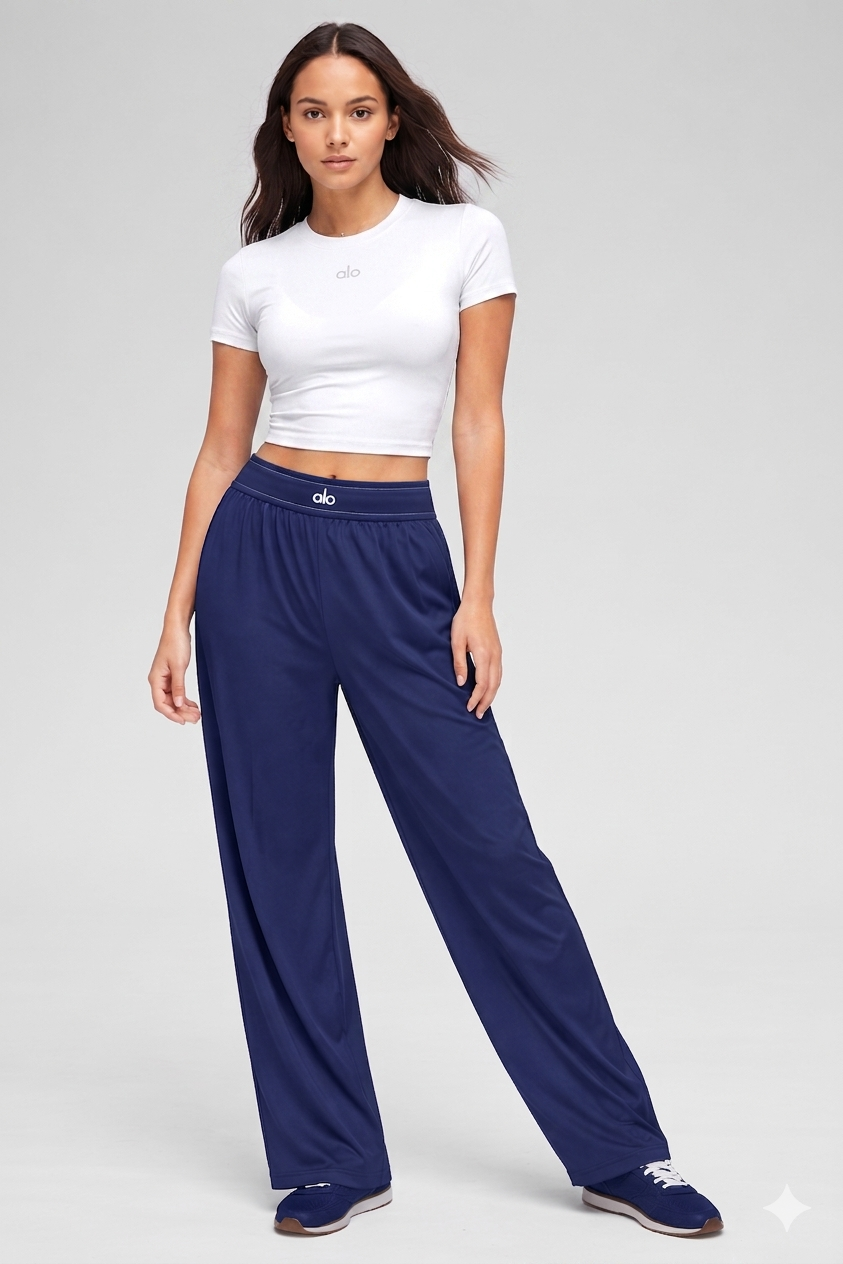 Yoga Trousers & T-shirt Set