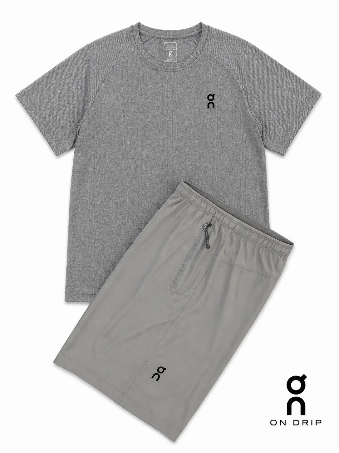 Grey Performance Two-Piece Set